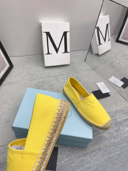 Prada 2026 Loafers Canvas Rope Sole 731191