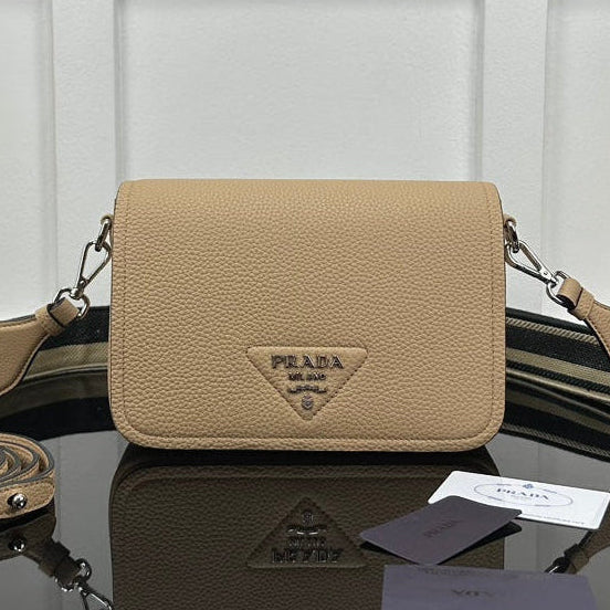 Prada 2026 Shoulder Bag 23cm Calfskin