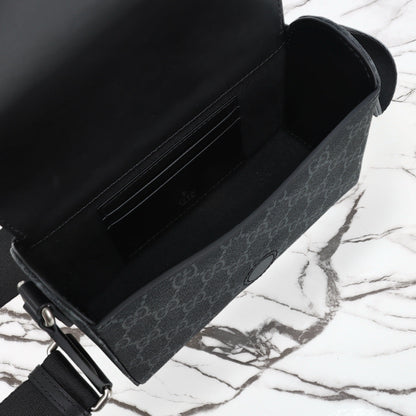 Gucci 2026 Horsebit 1955 Mini Bag 19cm Canvas Leather