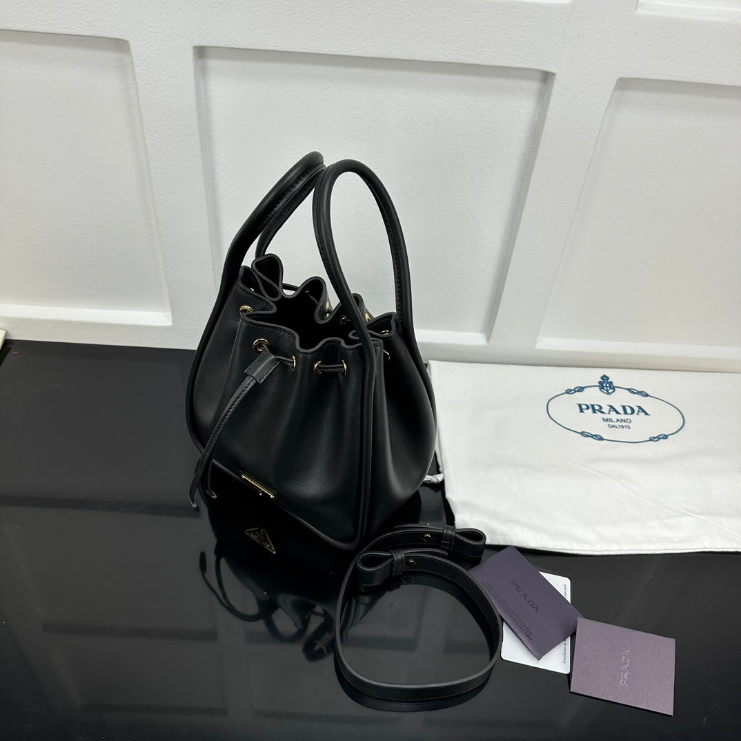 Prada 2026 Darling Bucket Bag 22cm Calfskin