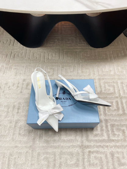PRA 2026S Slingback 70 White Sheepskin  663435